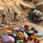 обложка для статьи про Полудрагоценные камни: Исторические и современные методы добычи