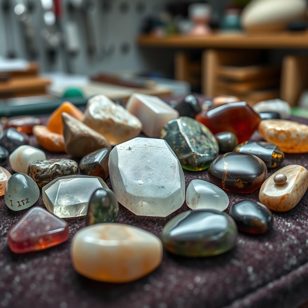 Огранка полудрагоценных камней: от традиций до современных технологий