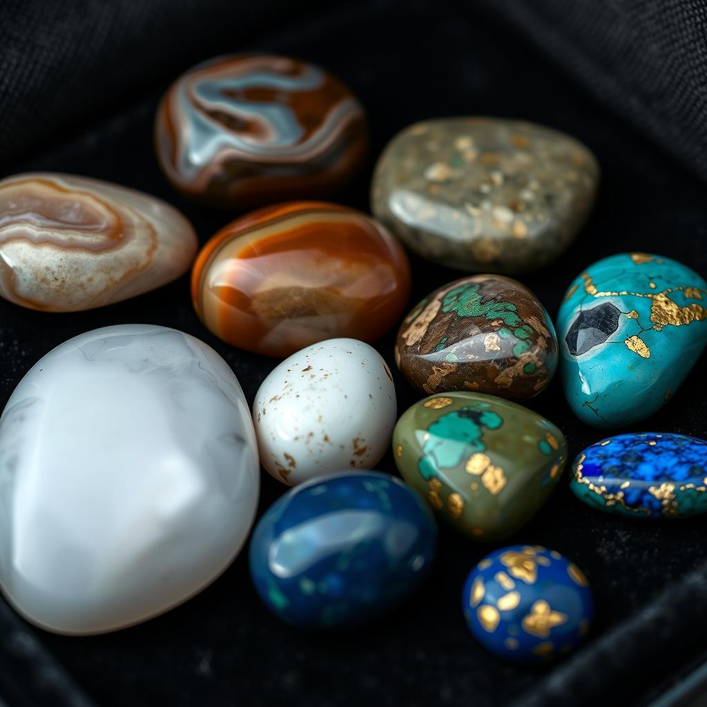 Классификация и основные виды полудрагоценных камней